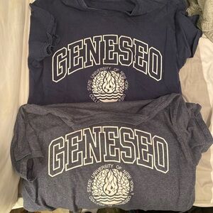 SUNY Geneseo tshirts-bundle of 2